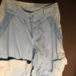 Washed Blue Cargo Pants by Deha ( Italy)